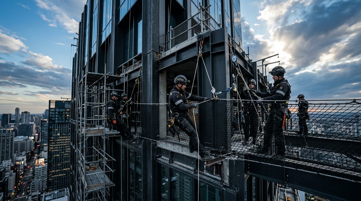 Vijay Safety Nets Installation